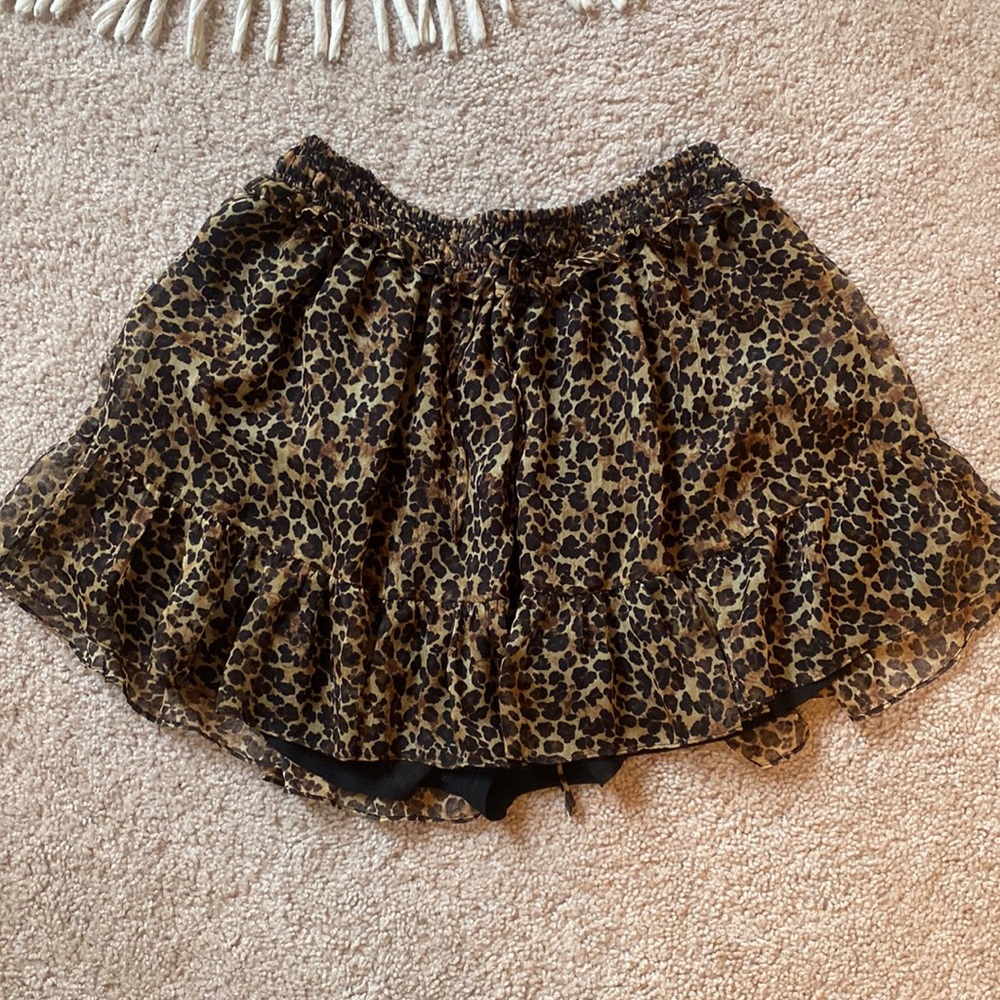 Printed Zara Mini Skort. Small